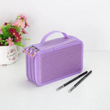 Load image into Gallery viewer, Unique Purple Cute Big 36/48/72 Holes Stationery Students Pencil Case High Quality Large Capacity Pencil Box

