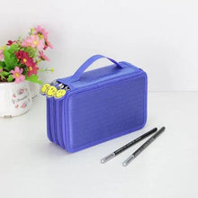 Load image into Gallery viewer, Unique Purple Cute Big 36/48/72 Holes Stationery Students Pencil Case High Quality Large Capacity Pencil Box
