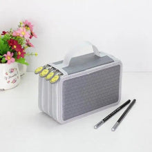 Load image into Gallery viewer, Unique Purple Cute Big 36/48/72 Holes Stationery Students Pencil Case High Quality Large Capacity Pencil Box
