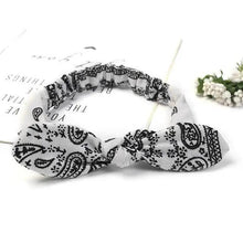 Load image into Gallery viewer, Unique Style Women's Soft Solid Print Headbands Vintage Cross Knot Elastic Hairbands Bandanas Girls Hair Bands Hair Accessories
