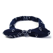 Load image into Gallery viewer, Unique Style Women's Soft Solid Print Headbands Vintage Cross Knot Elastic Hairbands Bandanas Girls Hair Bands Hair Accessories
