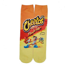 Load image into Gallery viewer, Unisex 3D Print Funny Art Socks Cotton for Lovers with Painting and Snacks Funny Socks Long Kawaii Cute and Cool Gifts for Men And Women
