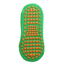 Load image into Gallery viewer, Unisex Anti-Slip Sock Trampoline Sock Cotton Breathable Short Socks Elasticity Yoga Pilates Hospital Socks Cushioned Sole Grip Socks for Kids And Adults
