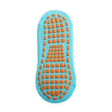 Load image into Gallery viewer, Unisex Anti-Slip Sock Trampoline Sock Cotton Breathable Short Socks Elasticity Yoga Pilates Hospital Socks Cushioned Sole Grip Socks for Kids And Adults
