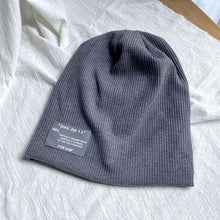 Load image into Gallery viewer, Unisex Beanie Hats Autumn Comfortable Cotton Hat  Men Retro Knitted Hat Women Balaclava Sports Kerchief Bobble Hat  Spring Knit Slouchy Lightweight Knit Hat Slouch Cap Casual Box Skellies Beanies Thin Bonnet Cap Autumn Casual Beanies Hat
