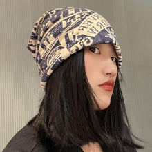Load image into Gallery viewer, Unisex Beanie Hats Autumn Comfortable Cotton Hat  Men Retro Knitted Hat Women Balaclava Sports Kerchief Bobble Hat  Spring Knit Slouchy Lightweight Knit Hat Slouch Cap Casual Box Skellies Beanies Thin Bonnet Cap Autumn Casual Beanies Hat
