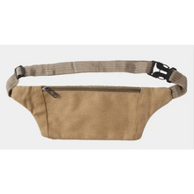 Load image into Gallery viewer, Unisex Casual Canvas Waist Bag Functional Comfortable Waist Bag Classic Waterproof Cross Body Traveling Bag
