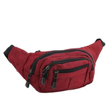 Load image into Gallery viewer, Unisex Casual Chest Belt Simple Waist Bag Adjustable Fanny Pack Pouch Outdoors Traveling Bag
