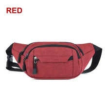 Load image into Gallery viewer, Unisex Casual Crossbody Women Waist Bag Retro Design Large Capacity Canvas Travel Adjustable Phone Bag Fanny Hip Bags Hands-Free Wallets Waist Pack
