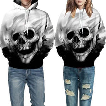 Load image into Gallery viewer, Unisex Characters Skull 3D Printed Hoodies
