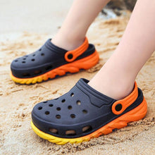 Load image into Gallery viewer, Unisex Childrens Sandals Breathable Shoes For Boys And Girls Cool Shoes Toddlers Clogs Child Summer Slides Slippers Indoor Outdoor Beach Pool Shower Colorful Sandals
