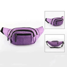 Load image into Gallery viewer, Unisex Classic Design Sports Fanny Pack Stylish Waist Bag Large Capacity Outdoor Travel Waist Bag
