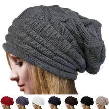 Load image into Gallery viewer, Unisex  Cute Oversized Winter Baggy Cool Caps Autumn Beanies For Men Women Classy Warm Cap For Cold Weather
