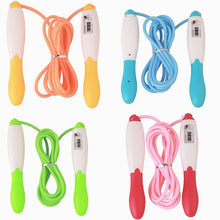 Load image into Gallery viewer, Unisex Fitness  Jump Ropes With Counter Sports Fitness Adjustable Fast Speed Counting Jump Skip Rope Wire Calories Counting Cordless Rope Skipping For Adult Boys Girls
