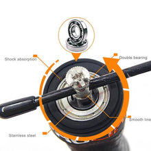 Load image into Gallery viewer, Unisex Jump Rope Speed Weighted Jump Ropes Adjustable Wire Skipping Rope Cable Ball Bearings Regular Rope With Extra Speed Cable Ball Bearings Anti-Slip Handle For Double Unders Outdoor Workout
