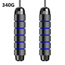 Load image into Gallery viewer, Unisex Jump Rope Tangle-Free Jumping Rope Speed With Ball Bearings Rapid Speed Jump Rope Cable And 6” Memory Foam Handles Ideal For Aerobic Exercise Like Speed Training Extreme Jumping Endurance Training And Fitness Gym 3M

