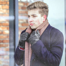 Load image into Gallery viewer, Unisex Leather Winter Warm Gloves
