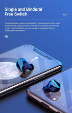 Load image into Gallery viewer, Unisex Lightweight Wireless Headphones Bluetooth 5.1 Headphones Waterproof Sport Earphone Headset Bluetooth Earpiece Sports Headphones Wireless Wearable Music Player Sweatproof Workout Portable Headphones LED Smart Screen Display Design

