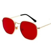 Load image into Gallery viewer, Unisex Luxury Summer Square Men Sunglasses UV400 Sun Glasses Women Metal Frame Glasses Ladies Eyewear
