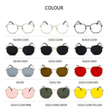 Load image into Gallery viewer, Unisex Luxury Summer Square Men Sunglasses UV400 Sun Glasses Women Metal Frame Glasses Ladies Eyewear
