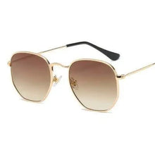 Load image into Gallery viewer, Unisex Luxury Summer Square Men Sunglasses UV400 Sun Glasses Women Metal Frame Glasses Ladies Eyewear

