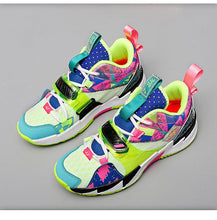 Load image into Gallery viewer, Unisex Modern Breathable Soft High Top Basketball Shoes Outdoor Street Sneakers Men Fashion Rainbow Basketball Shoes Fashion Sports Shoes Breathable Non-Slip Soft Sneakers
