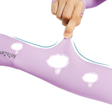 Load image into Gallery viewer, Unisex One Size Compression Cooling Sleeves UV Sun Protection Cooling Arm Sleeves With Thumb Hole Compression Sports Tattoo Cover Up Sleeve For Sports Long Arm Cover Anti-Slip Warmers Outdoor Sports Sunblock Cover
