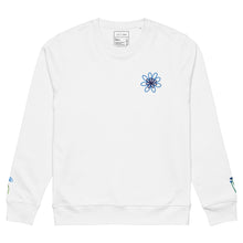 Load image into Gallery viewer, Flowers organic mid-weight sweatshirt
