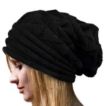 Load image into Gallery viewer, Unisex Oversized Knitted Baggy Beanie
