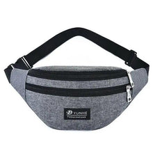 Load image into Gallery viewer, Unisex Retro Fanny Pack  Unique Design Waist Bag Adjustable Belt Waterproof Travel Bag Sports Chest Bag
