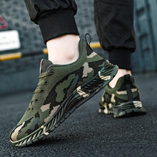 Load image into Gallery viewer, Unisex Running Sport Outdoor Sneakers Breathable Women Camouflage Green Walking Jogging Sneakers Fashion Lightweight Running Casual Sneakers For Workout
