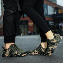 Load image into Gallery viewer, Unisex Running Sport Outdoor Sneakers Breathable Women Camouflage Green Walking Jogging Sneakers Fashion Lightweight Running Casual Sneakers For Workout
