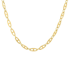 Load image into Gallery viewer, Unisex Stainless Steel Mariner Link Necklace
