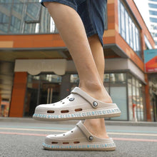 Load image into Gallery viewer, Unisex Summer Casual Sandals Breathable Flats Lightweight Comfortable Slip-on Water Clogs Shoes Slippers Lightweight Beach Outdoor Shoes For Men And Women
