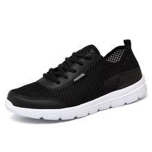 Load image into Gallery viewer, Unisex Summer Sneakers Breathable Casual Shoes Couple Fashion Lace Up Mens Mesh Flats Comfortable Walking Footwear Fashion New Lightweight Casual  Sneakers
