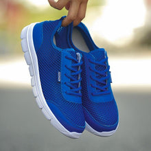 Load image into Gallery viewer, Unisex Summer Sneakers Breathable Casual Shoes Couple Fashion Lace Up Mens Mesh Flats Comfortable Walking Footwear Fashion New Lightweight Casual  Sneakers
