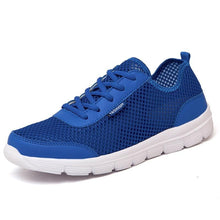 Load image into Gallery viewer, Unisex Summer Sneakers Breathable Casual Shoes Couple Fashion Lace Up Mens Mesh Flats Comfortable Walking Footwear Fashion New Lightweight Casual  Sneakers
