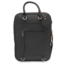 Load image into Gallery viewer, Unisex Super Soft Premium Vegan Leather Travel Backpack with 6 Compartment
