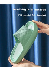 Load image into Gallery viewer, Unisex Thicker Comfortable Slippers For Men And Women Home Bathroom Bath Couple Thick Bottom Home Slippers Soft Sole Slide Sandals Leisure Shower Quick Drying Bathroom Non-Slip Massage Pool Gym House Slipper
