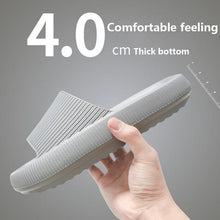 Load image into Gallery viewer, Unisex Thicker Comfortable Slippers For Men And Women Home Bathroom Bath Couple Thick Bottom Home Slippers Soft Sole Slide Sandals Leisure Shower Quick Drying Bathroom Non-Slip Massage Pool Gym House Slipper
