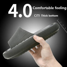 Load image into Gallery viewer, Unisex Thicker Comfortable Slippers For Men And Women Home Bathroom Bath Couple Thick Bottom Home Slippers Soft Sole Slide Sandals Leisure Shower Quick Drying Bathroom Non-Slip Massage Pool Gym House Slipper
