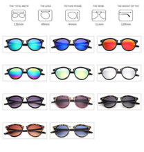 Load image into Gallery viewer, Unisex Vintage Round Shape Sunglasses Retro Women Design Luxury Popular Summer Sun Glasses Comfortable Classic Outdoor Eyewear UV400 Lens Trendy Sunglasses
