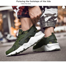 Load image into Gallery viewer, Unisex White Sneakers Mesh Sports Trainers Running Summer Mens Flat Casual Sport Shoes Casual Sports Tennis Road Sneakers Comfortable Modern Design
