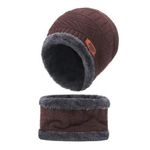 Load image into Gallery viewer, Unisex Winter Scarf Warm Beanies Breathable Hats One Size For Boys Modern Design Cap And Scarf Sets
