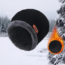 Load image into Gallery viewer, Unisex Winter Scarf Warm Beanies Breathable Hats One Size For Boys Modern Design Cap And Scarf Sets

