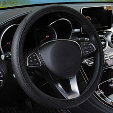 Load image into Gallery viewer, Universal Car Steering Wheel Cover Skid Proof Auto Steering- Wheel Cover Anti-Slip Embossing Leather  Auto Car Steering Wheel Cover Auto Steering- Wheel Cover Microfiber Leather Viscose Breathable Anti-Slip Anti-Slip Embossing Car-styling Car Accessories
