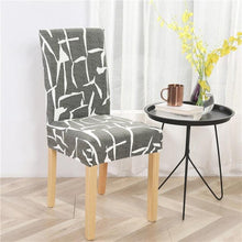 Load image into Gallery viewer, Universal Chair Cover Removable Washable Seat Chair Covers Protector Slipcovers For Hotel Banquet Restaurant Dining Room Cover Stretch Polyester Parsons Chair Slipcover Removable Washable Kitchen Chair Protector
