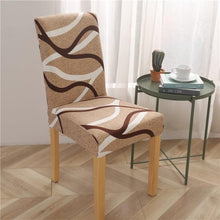 Load image into Gallery viewer, Universal Chair Cover Removable Washable Seat Chair Covers Protector Slipcovers For Hotel Banquet Restaurant Dining Room Cover Stretch Polyester Parsons Chair Slipcover Removable Washable Kitchen Chair Protector
