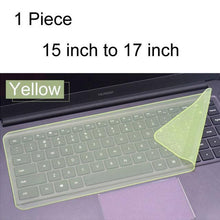 Load image into Gallery viewer, Universal Laptop Keyboard Cover Protector Notebook Keyboard Film 12 to 17 inch Waterproof Dustproof Silicone For Gaming Laptop Keyboard Skin Protector For Gaming Lovers
