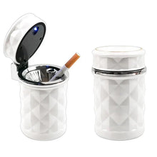 Load image into Gallery viewer, Universal LED Light Car Ashtray Cigarette Holder Car Accessories Portable Luxurious Design Ashtrays For Cars
